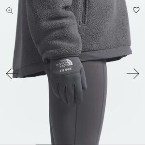 SKIMS NORTHFACE Gloves // Limited Edition Gunmetal